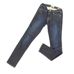 Frame Jeans le skinny de Jeanne Dark Wash